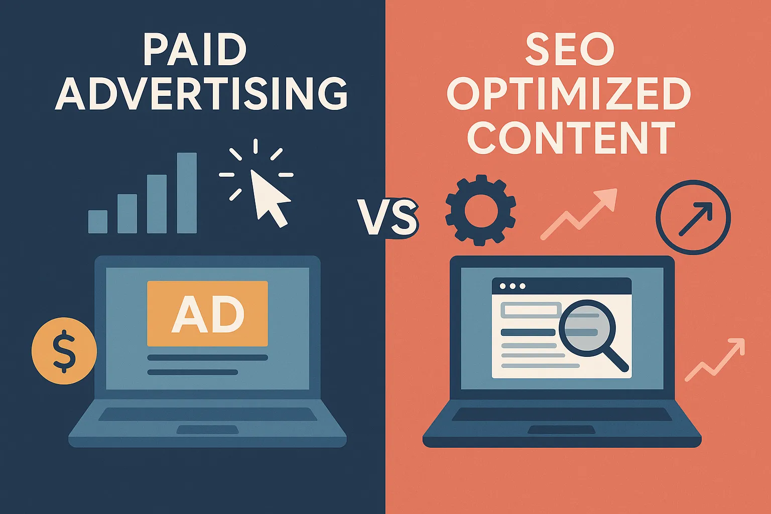 Paid Advertising vs SEO Optimized Content