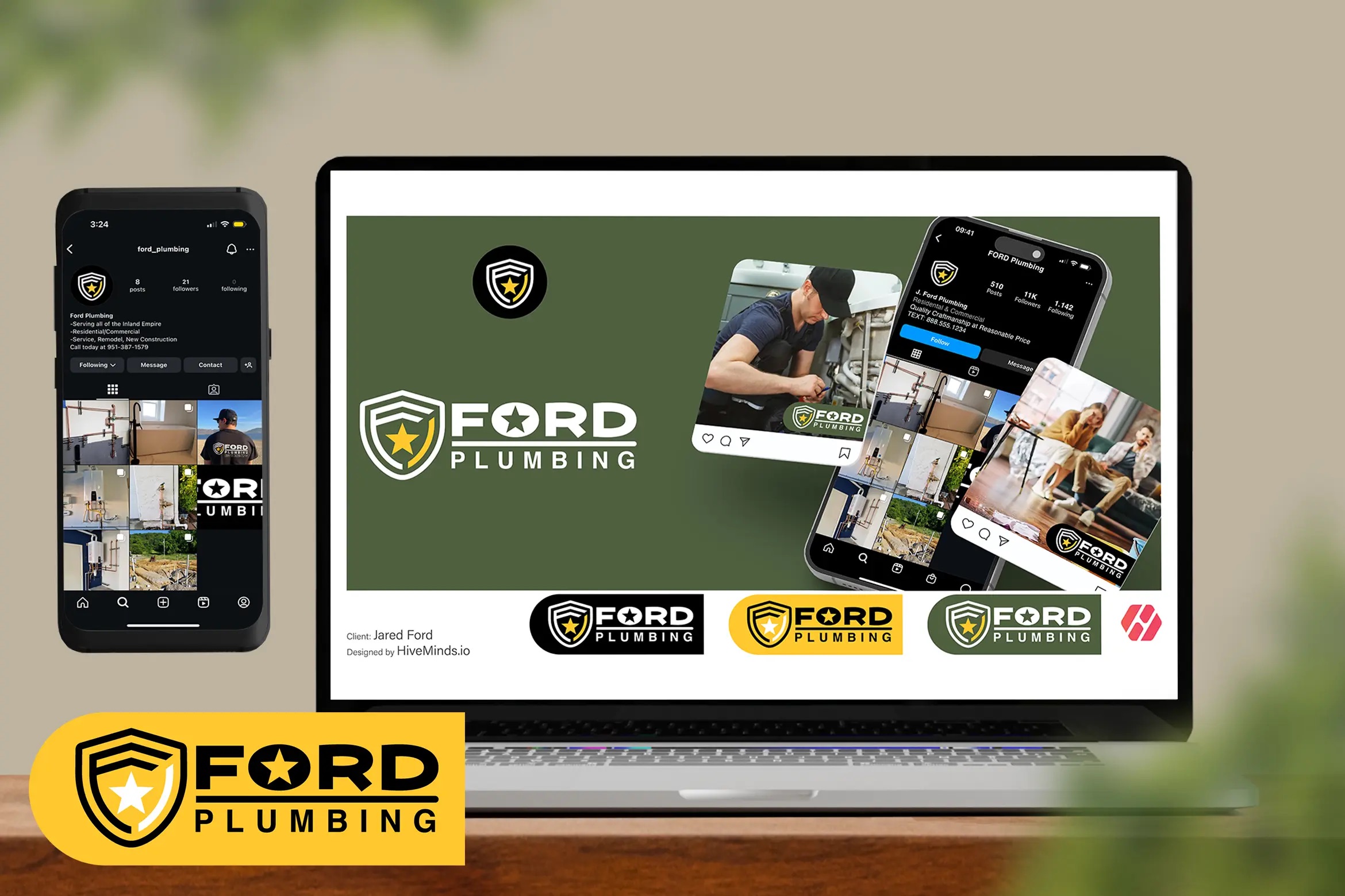 Ford Plumbing: Crafting a Timeless Visual Identity